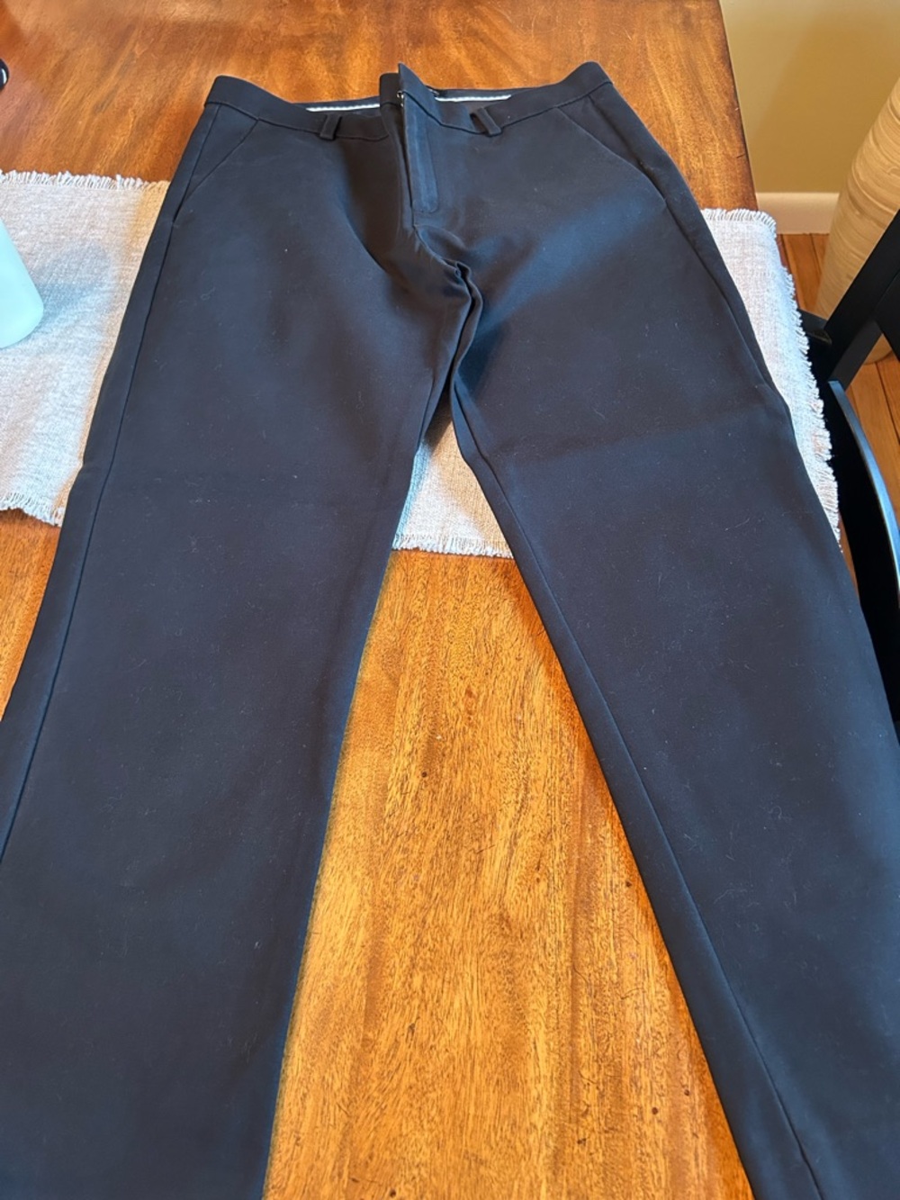 Banana Republic Black Cropped Ankle Pants